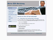 Tablet Screenshot of birrer-edv.ch